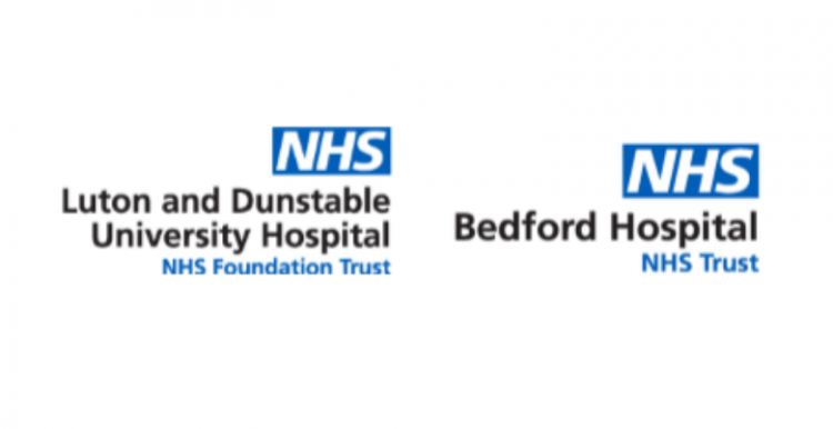 Bedford and L&D hospital logos