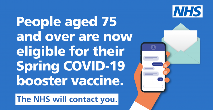 NHS advert offering COVID boosters NHS advert offering COVID boosters