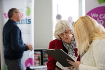 Local Healthwatch speaking to the public