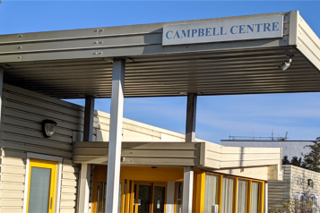 entrance to Campbell Centre